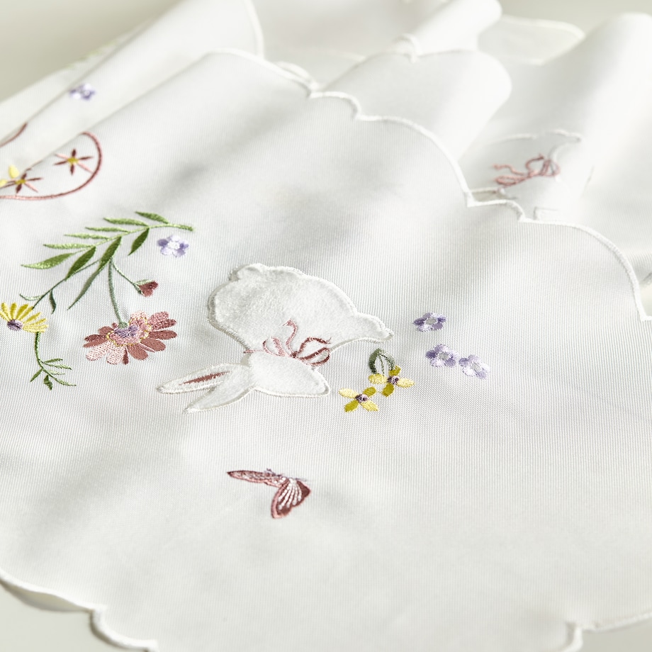 Bieżnik Haftowany Lapique 35x174 cm z motywem jajka