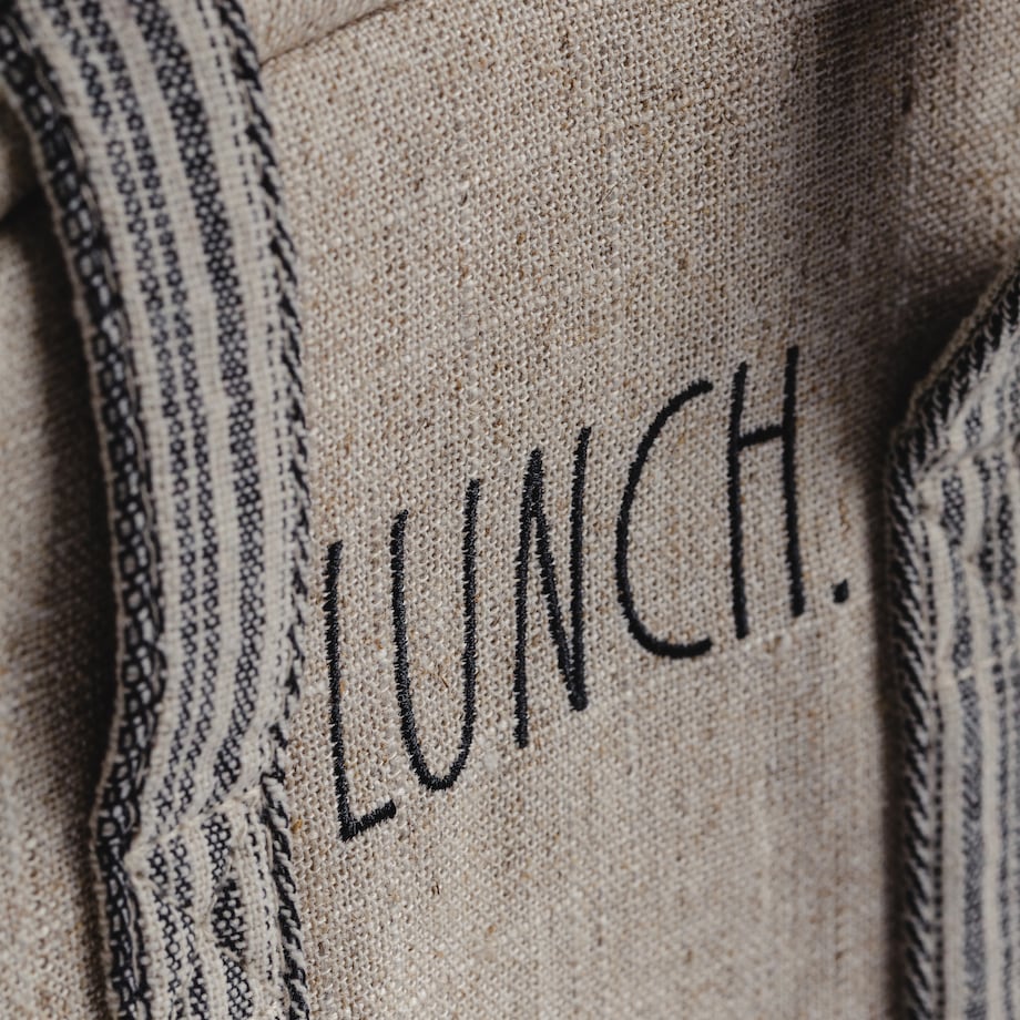 Termiczna Torba Na Lunch Naturi 13x23 cm z motywem napisów