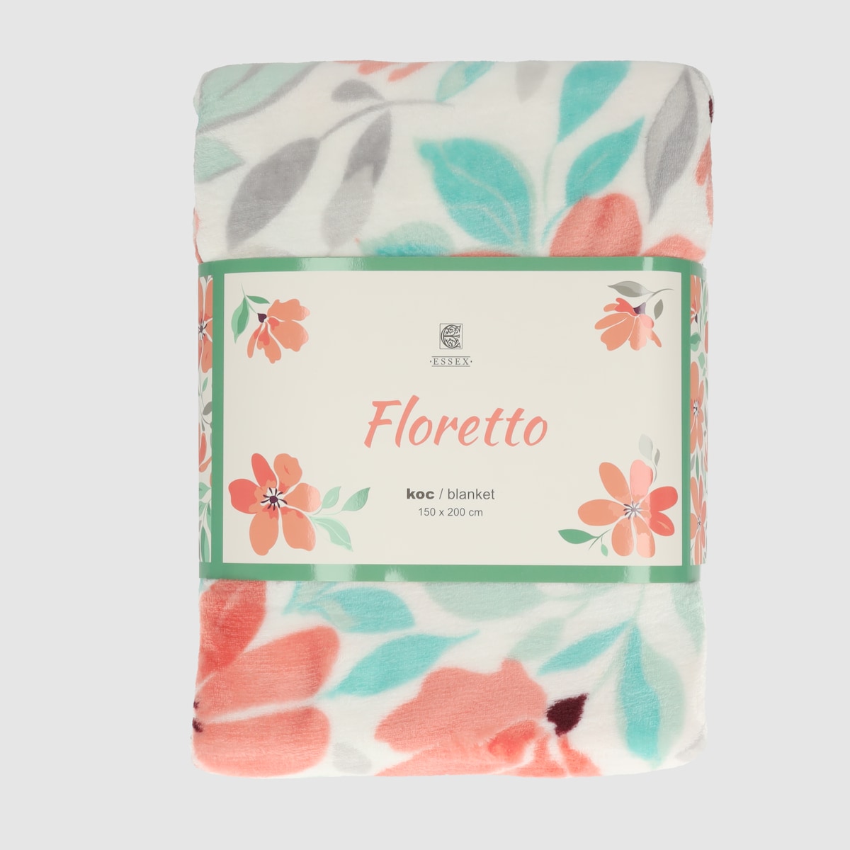 Drukowany koc Floretto 150x200 cm