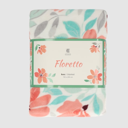 Drukowany koc Floretto 150x200 cm