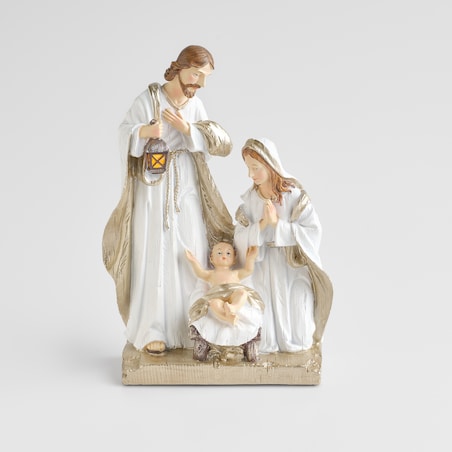 Figurka Sancta z motywem świętej rodziny