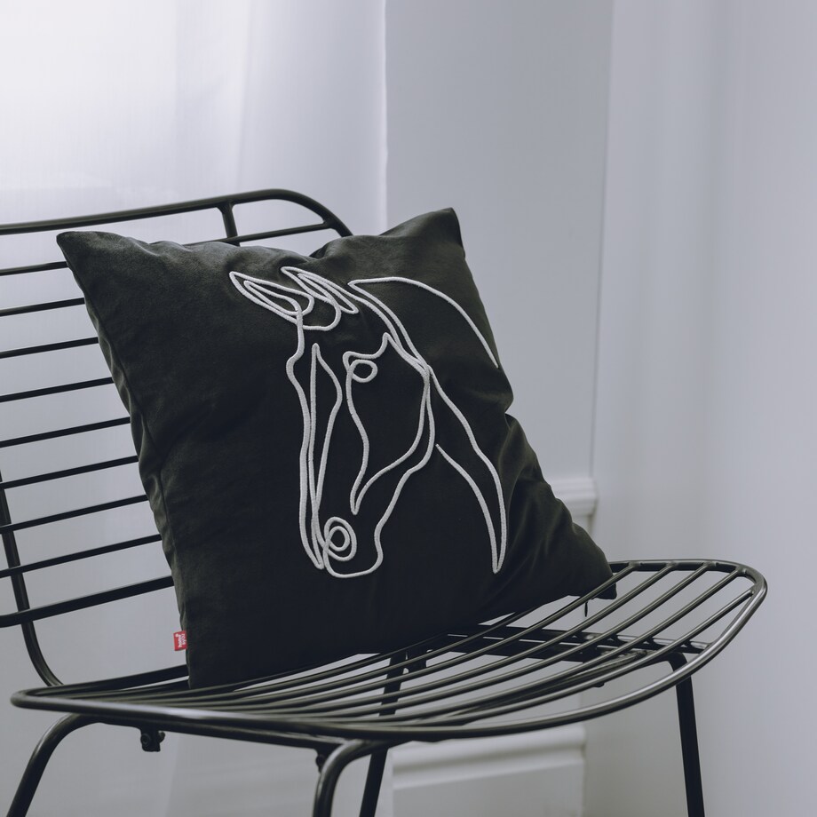 Cushion Cover Equestri 45x45 cm
