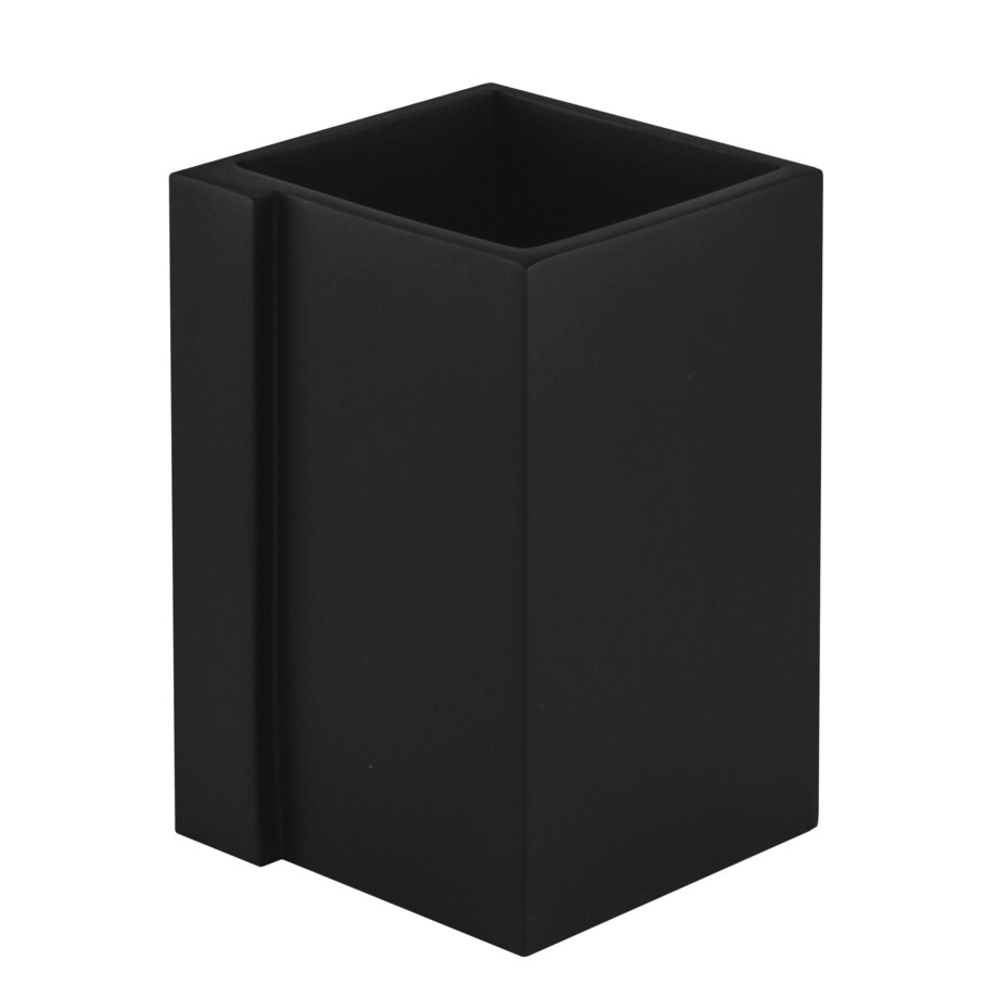 Kleine Wolke Gerry Kubek łazienkowy polyresin czarny matowy