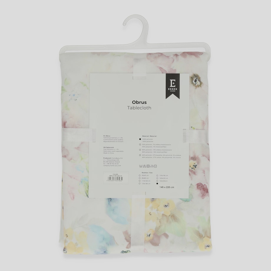 Obrus Drukowany Fleurs 145x220 cm