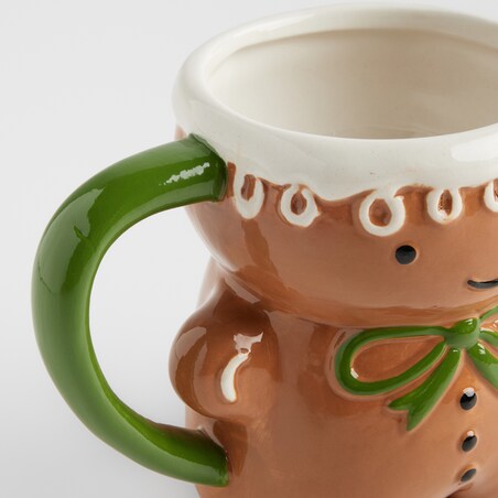 Komplet Kubków Gingerseti z motywem piernika