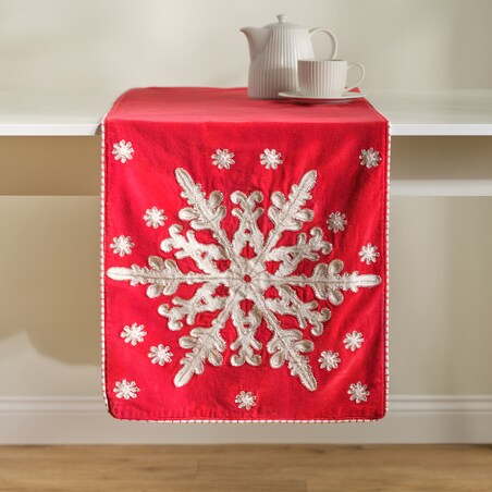 Bieżnik Haftowany Eira 45x180 cm