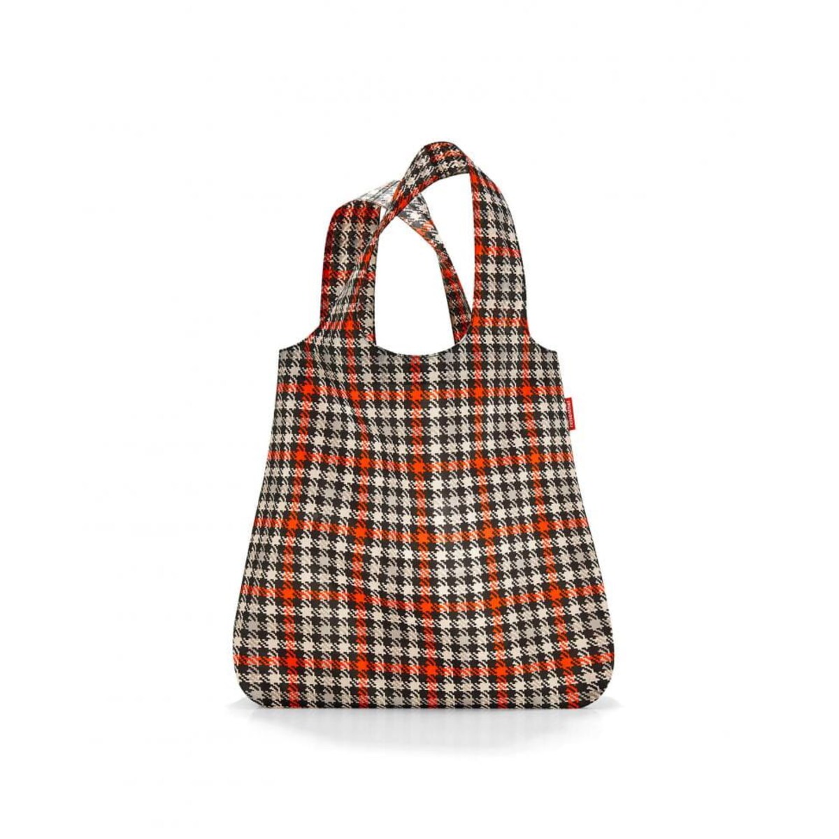 Siatka mini maxi shopper glencheck red, poliester, 15l