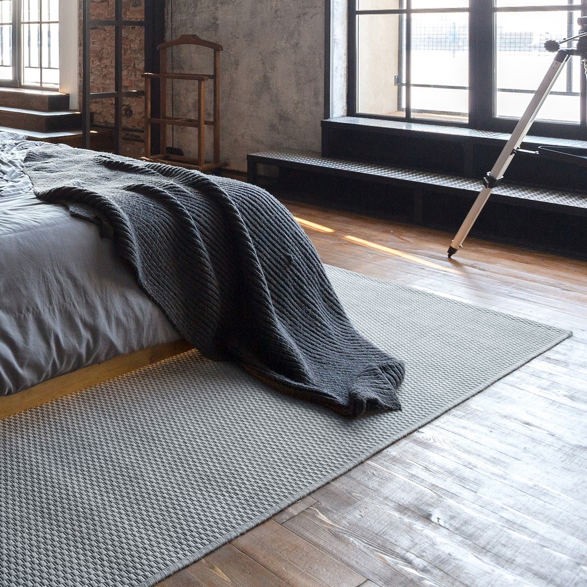 Dywan płasko tkany Scandi 200x300 cm nowoczesny szary