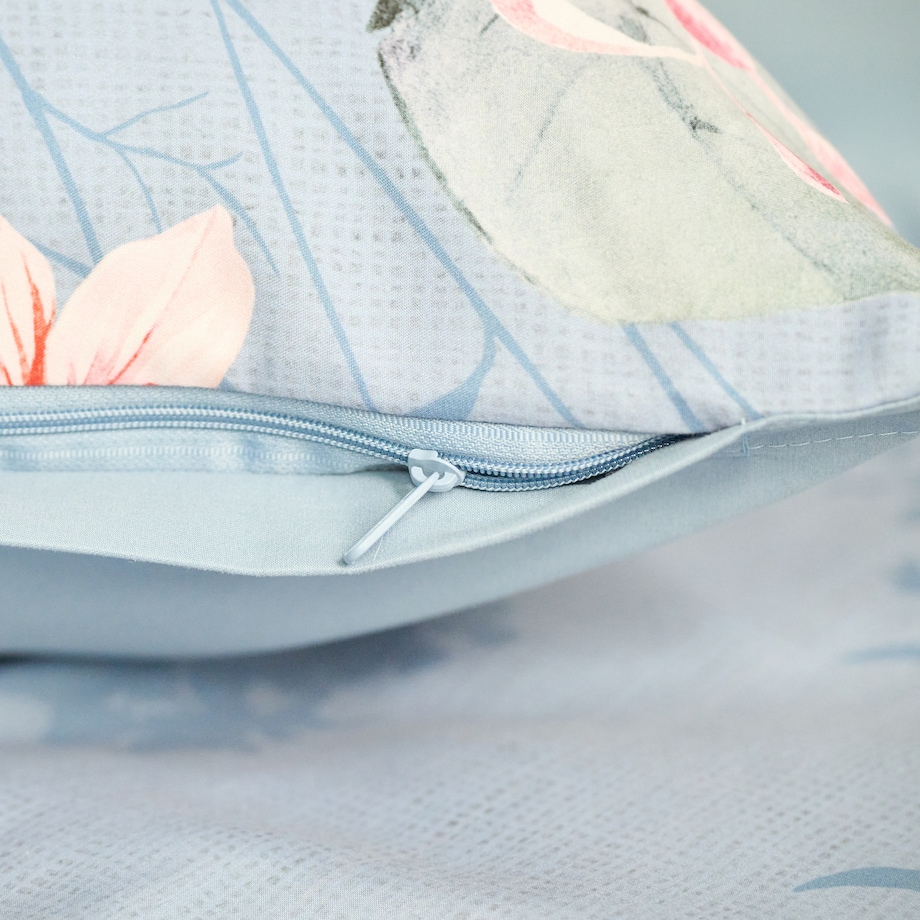 Pościel Z Mikrofibry Malwani 200x220 cm z motywem kwiatowym