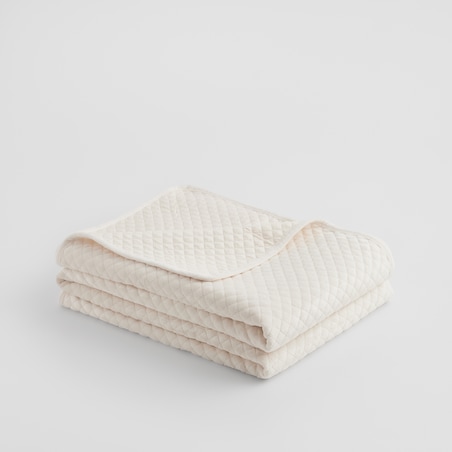 Jednokolorowa narzuta na łóżko Plums 200x220 cm