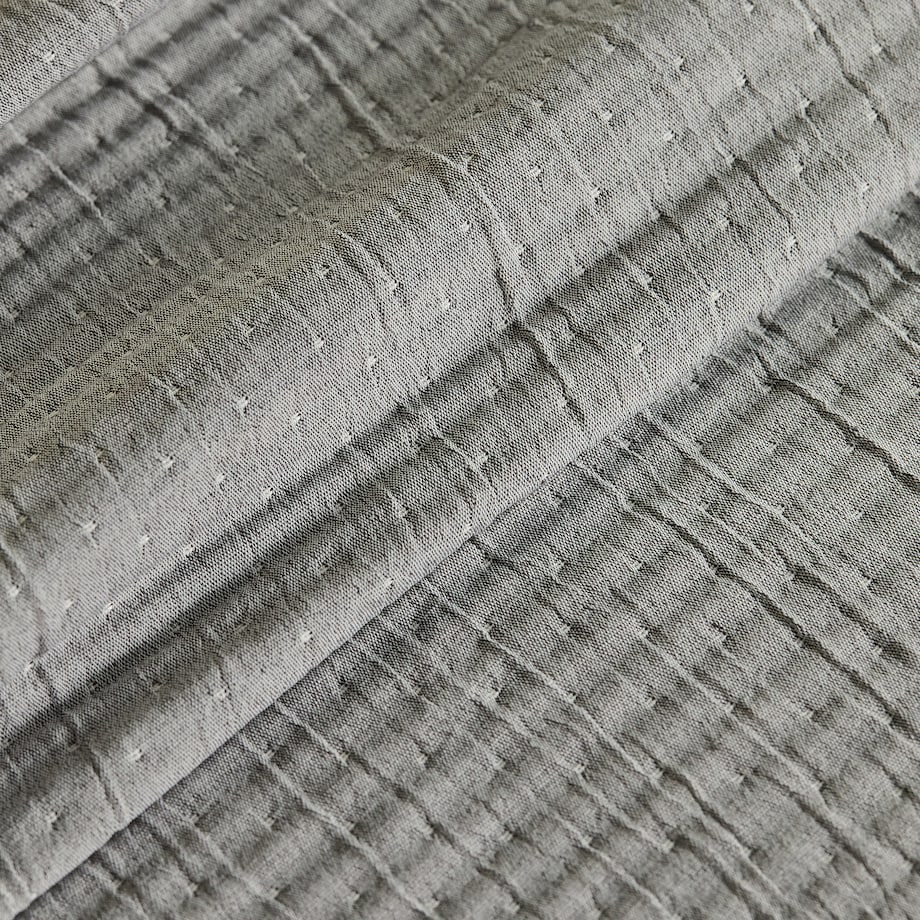 Narzuta Z Bawełną Matela 240x260 cm w groszki