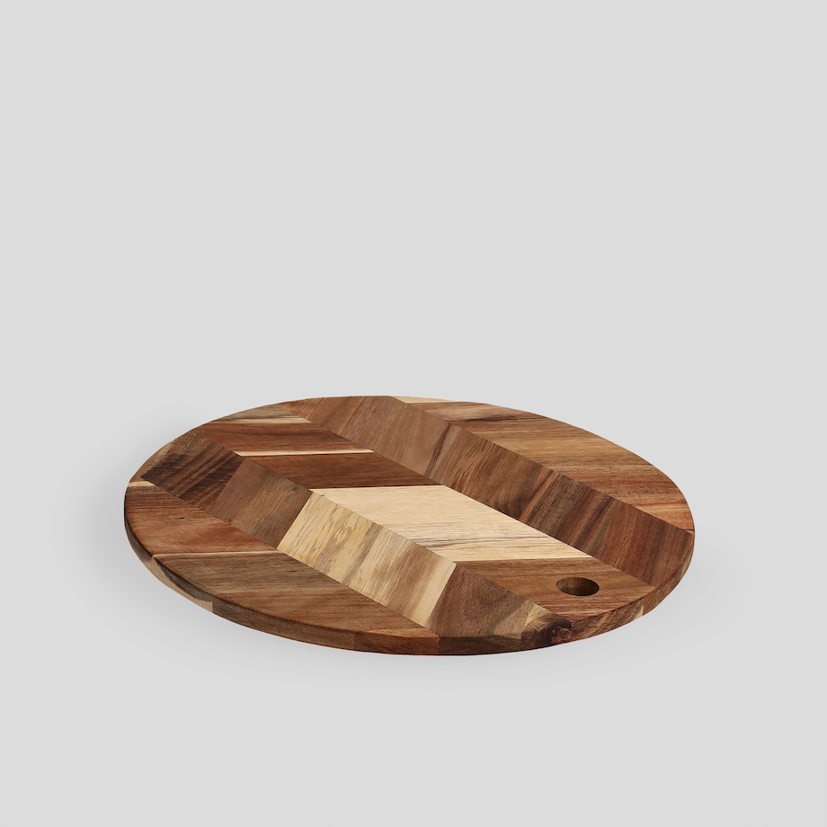 Deska do krojenia lub serwowania Roundtwist w jodełkę