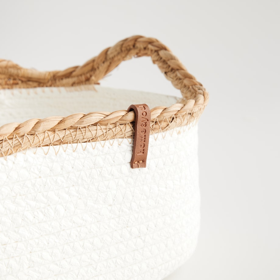 Koszyk do przechowywania z papierowej wikliny wilhelm