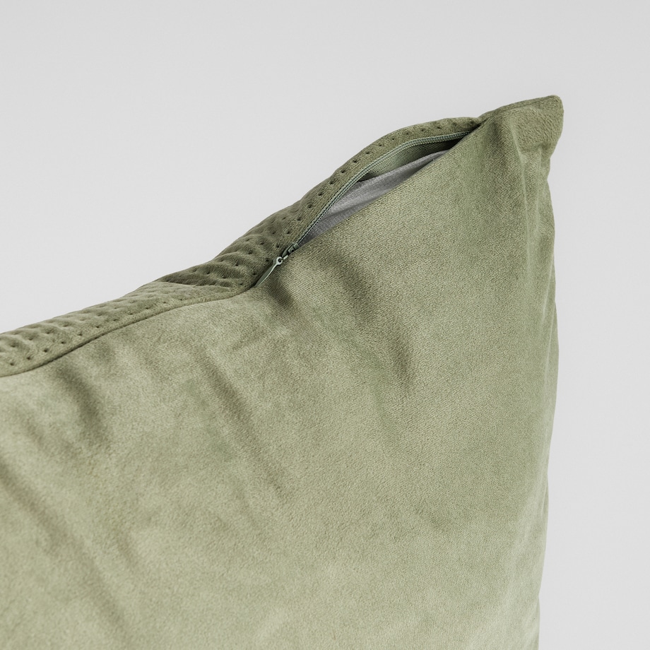 Poszewka Welwetowa Pontoso 45x45 cm w groszki