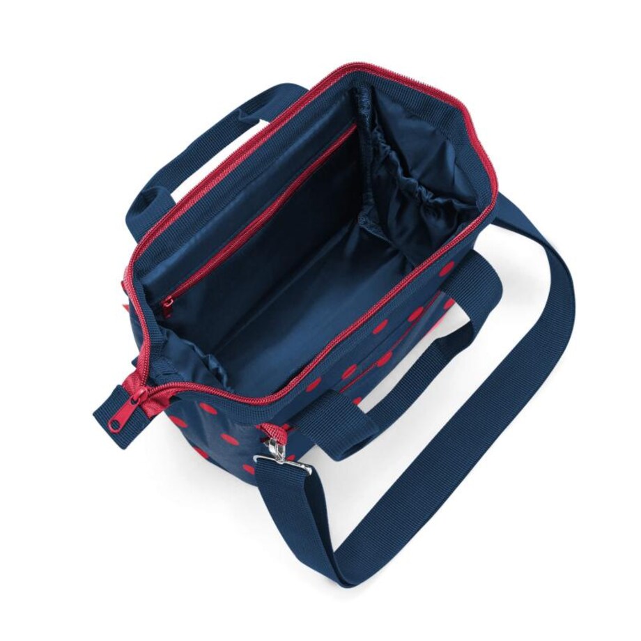 Torba allrounder cross mixed dots red, 4 l