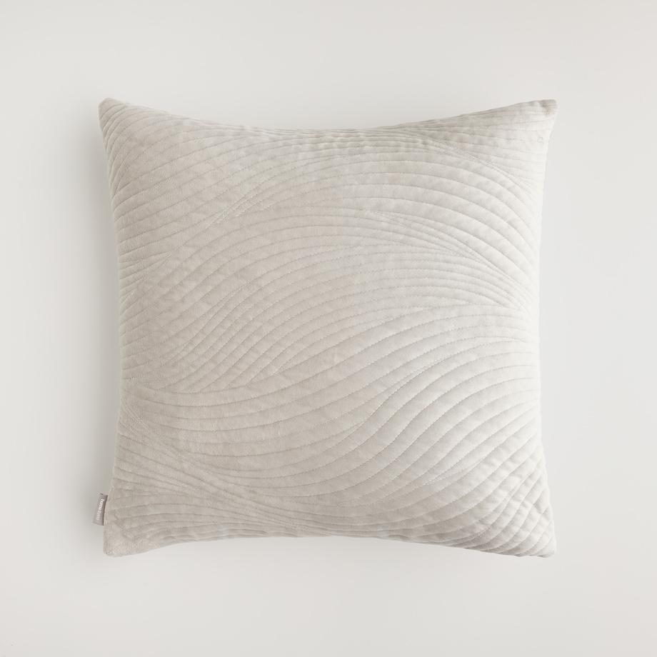 Poszewka Welwetowa Tossa 45x45 cm z wzorem geometrycznym