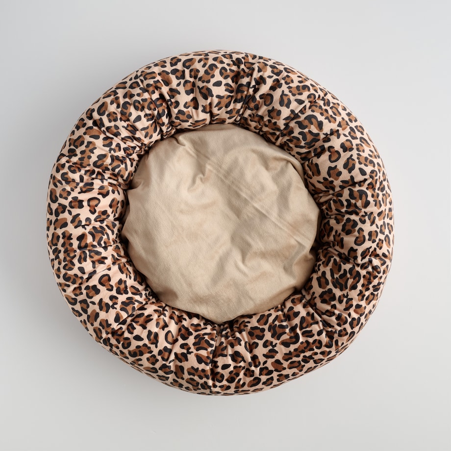 Legowisko Lamparto z motywem zwierzęcym