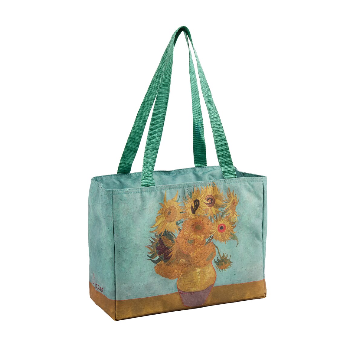 Termiczna torba na lunch Sunflowers 30x15 cm z motywem z obrazu Vincenta van Gogha
