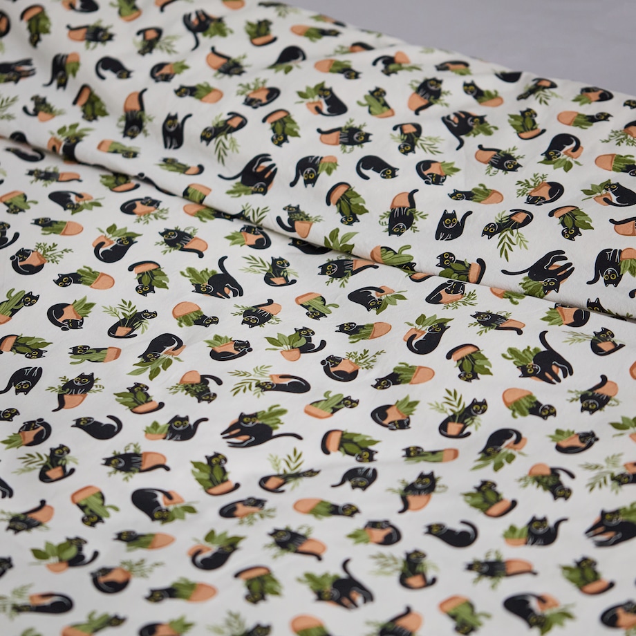 Pościel Bawełniana Purrpot 200x220 cm