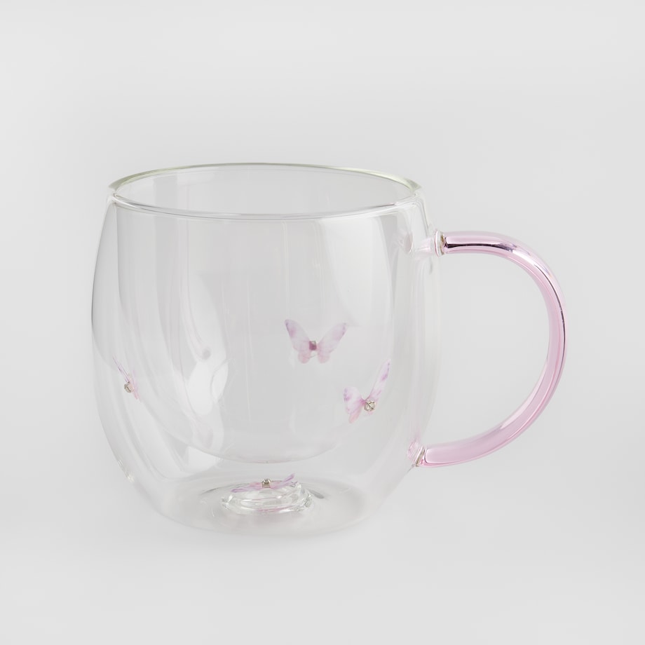 Szklanka Mariposita z motywem zwierzęcym