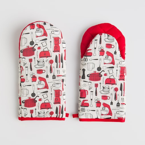 Komplet Rękawic Kuchennych Utensillo 14x30 cm