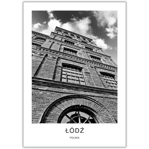 plakat łódź 50x70