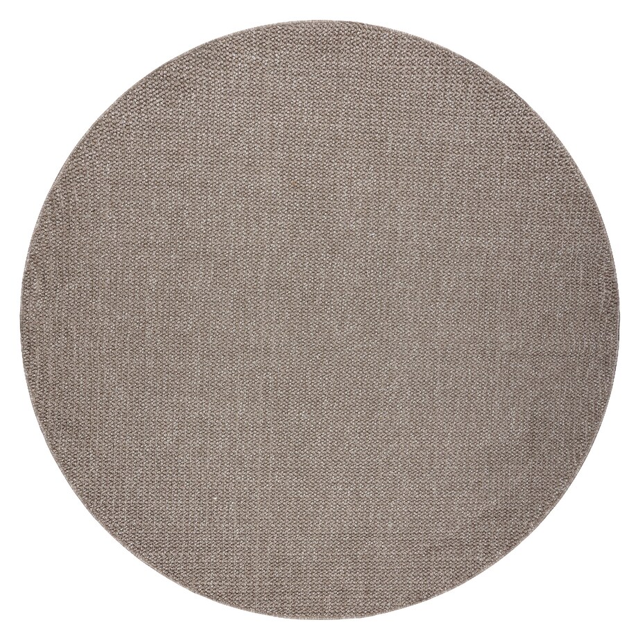 Dywan CASABLANCA LOOP koło brązowy koło 150 cm