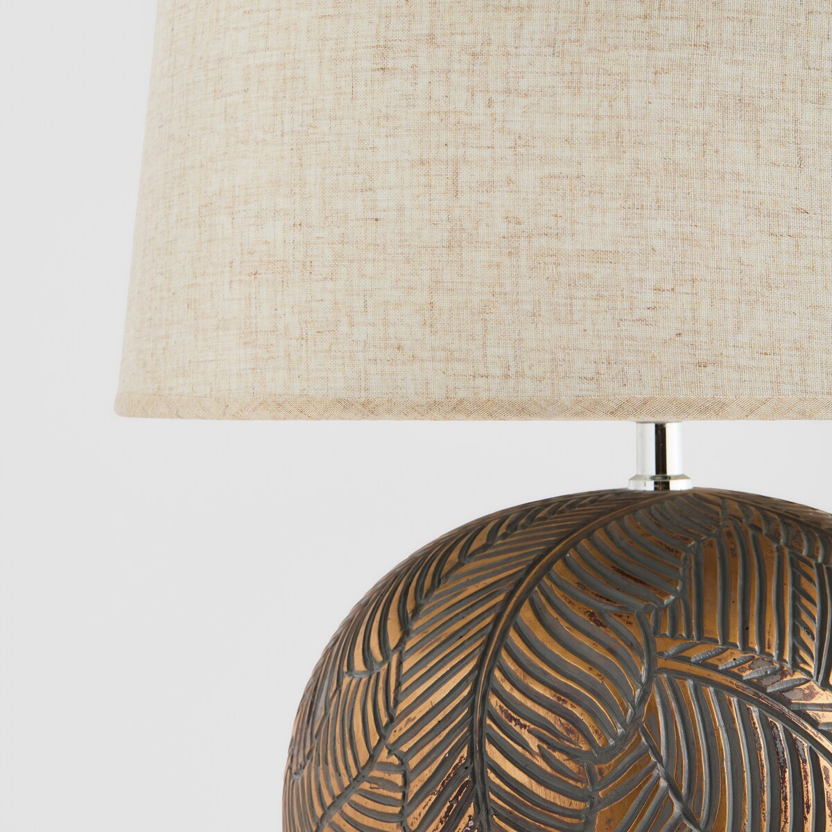 Lampa Stołowa Pinisi z motywem liściastym