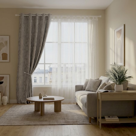 Firana haftowana Frank 140x250 cm