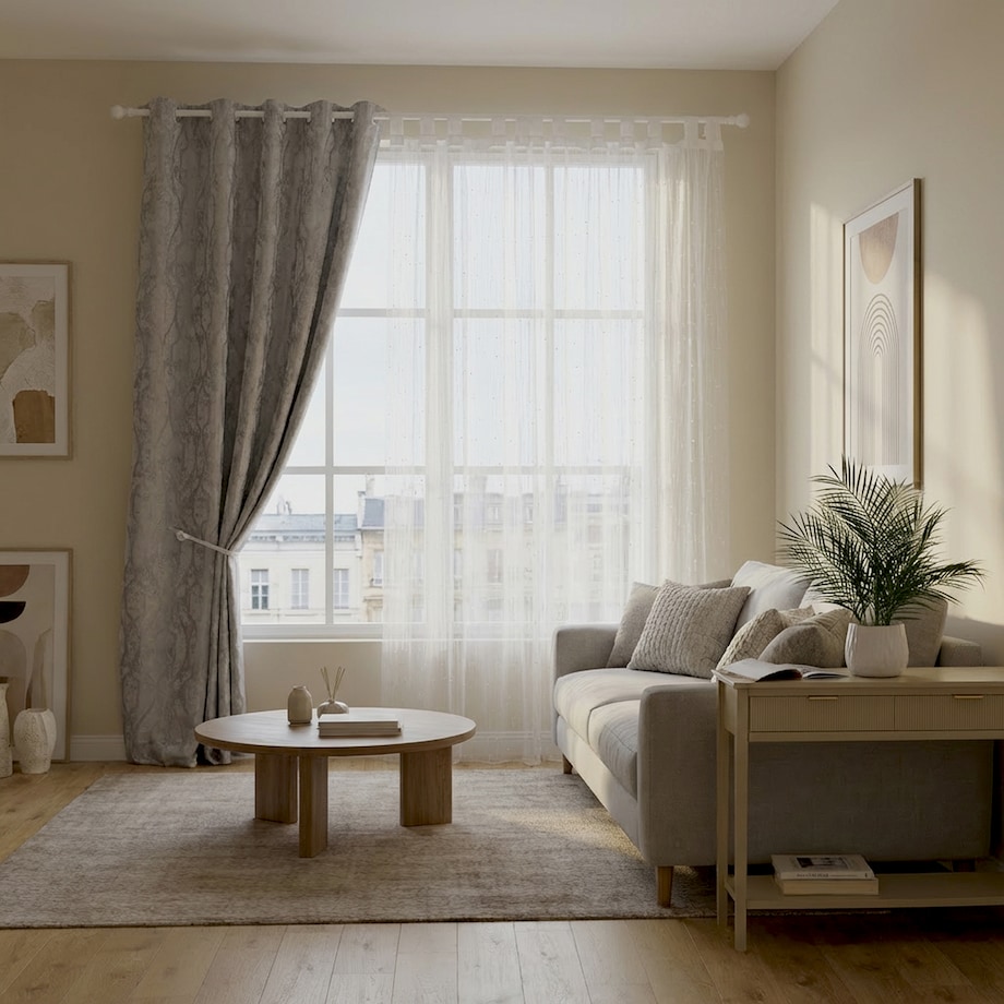 Firana haftowana Frank 140x250 cm