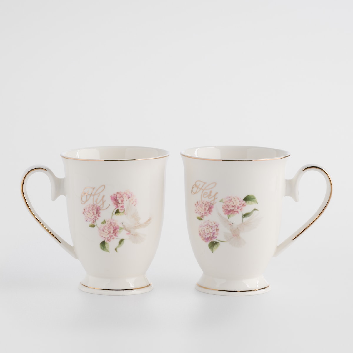 Komplet Kubków Tensiano z motywem kwiatowym