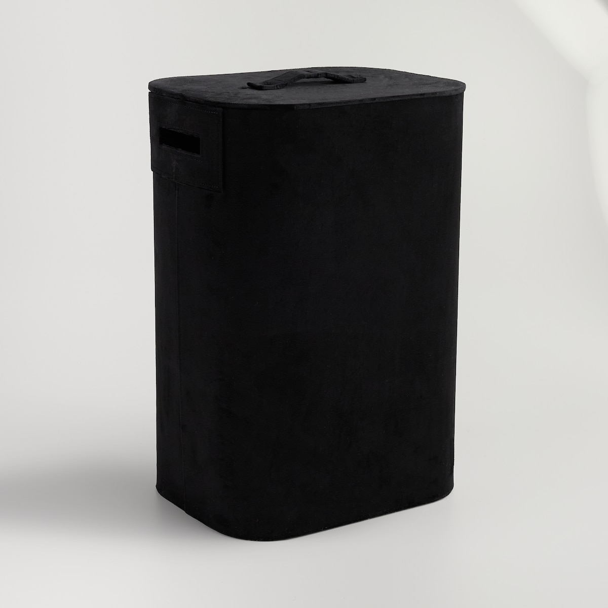 elegancki kosz na pranie z welwetu lantos 65 l