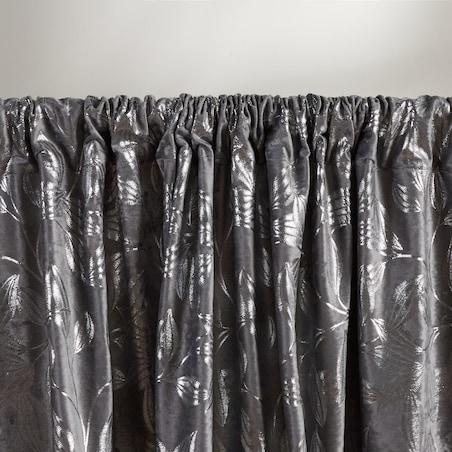 Zasłona Blomstela 140x250 cm z motywem roślinnym