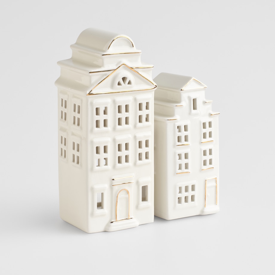 Świecznik Karat z motywem domku