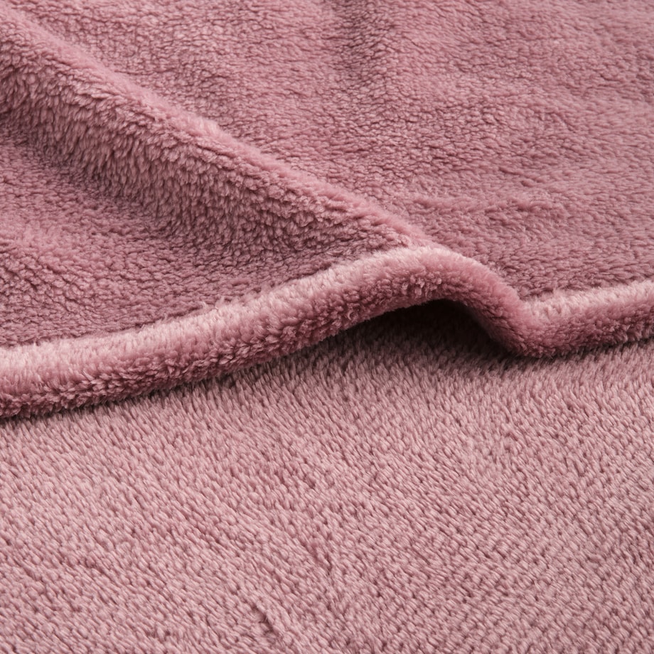 Jednokolorowy koc żakardowy Abila 150x200 cm