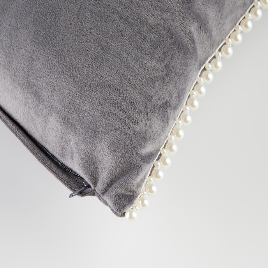 Poszewka Welwetowa Patronis 45x45 cm z motywem perły