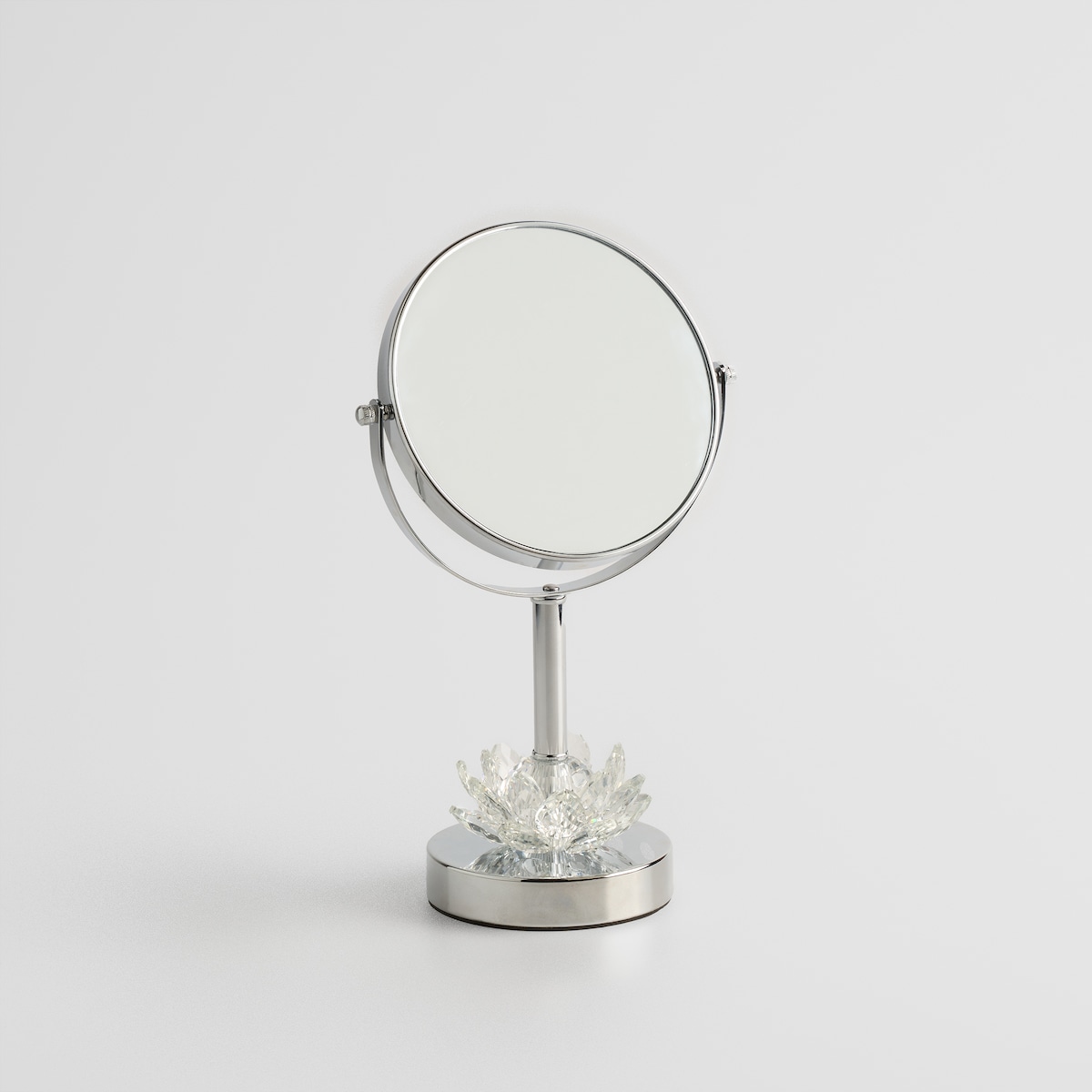 Lustro stojące Cristal shine z motywem kwiatowym