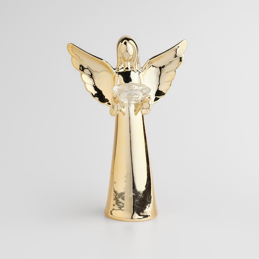 Świecznik Gloria z motywem anioła