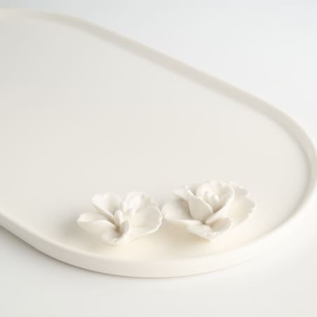 Patera Dekoracyjna Celini z motywem kwiatowym