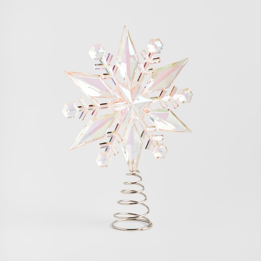 Czubek Na Choinkę Lund z motywem śnieżynki