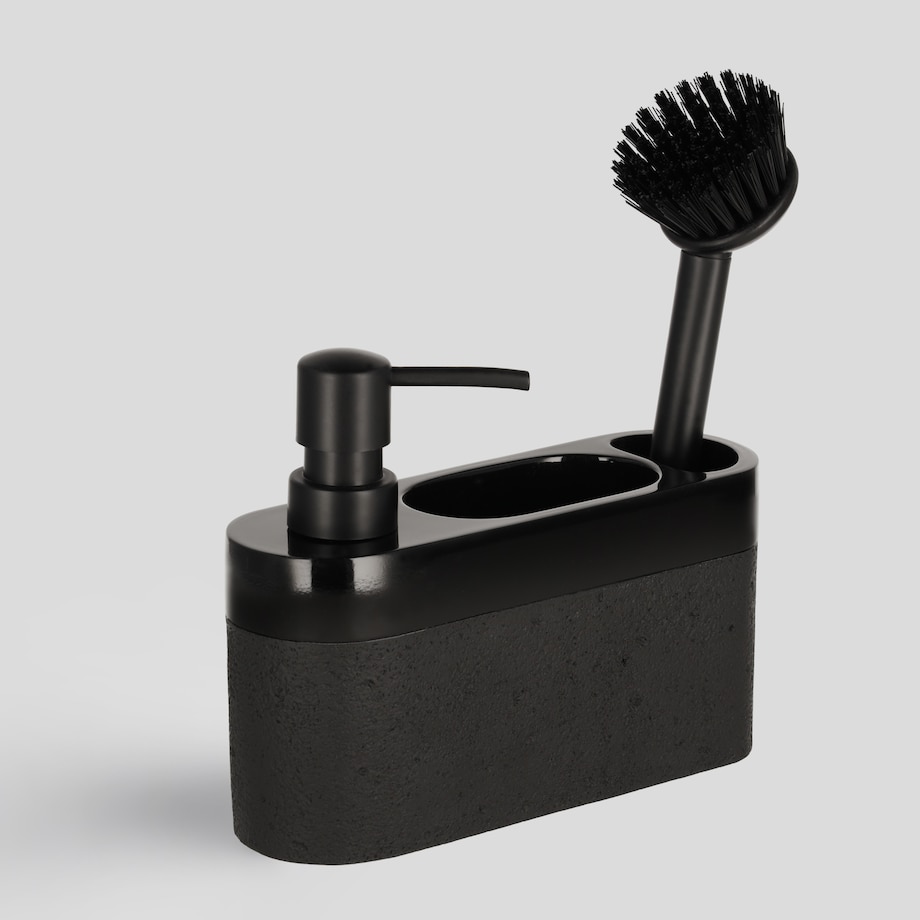 Dozownik Z Gąbką I Szczotką Bricko shiny