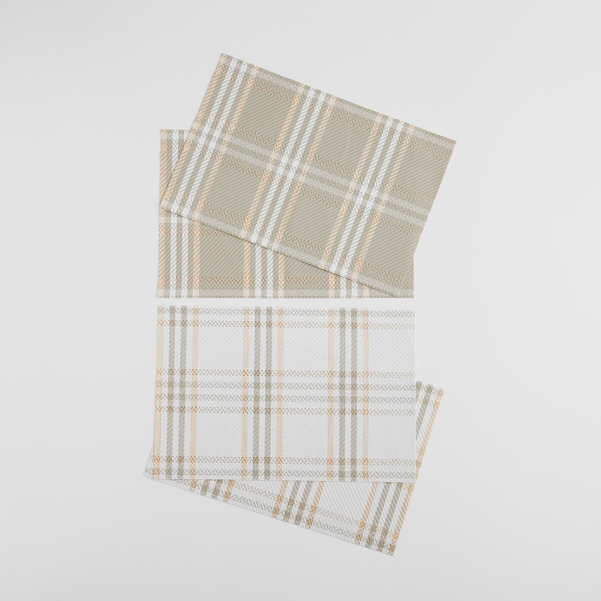 Zestaw 2 Podkładek Dekoracyjnych Parmilas w kratę