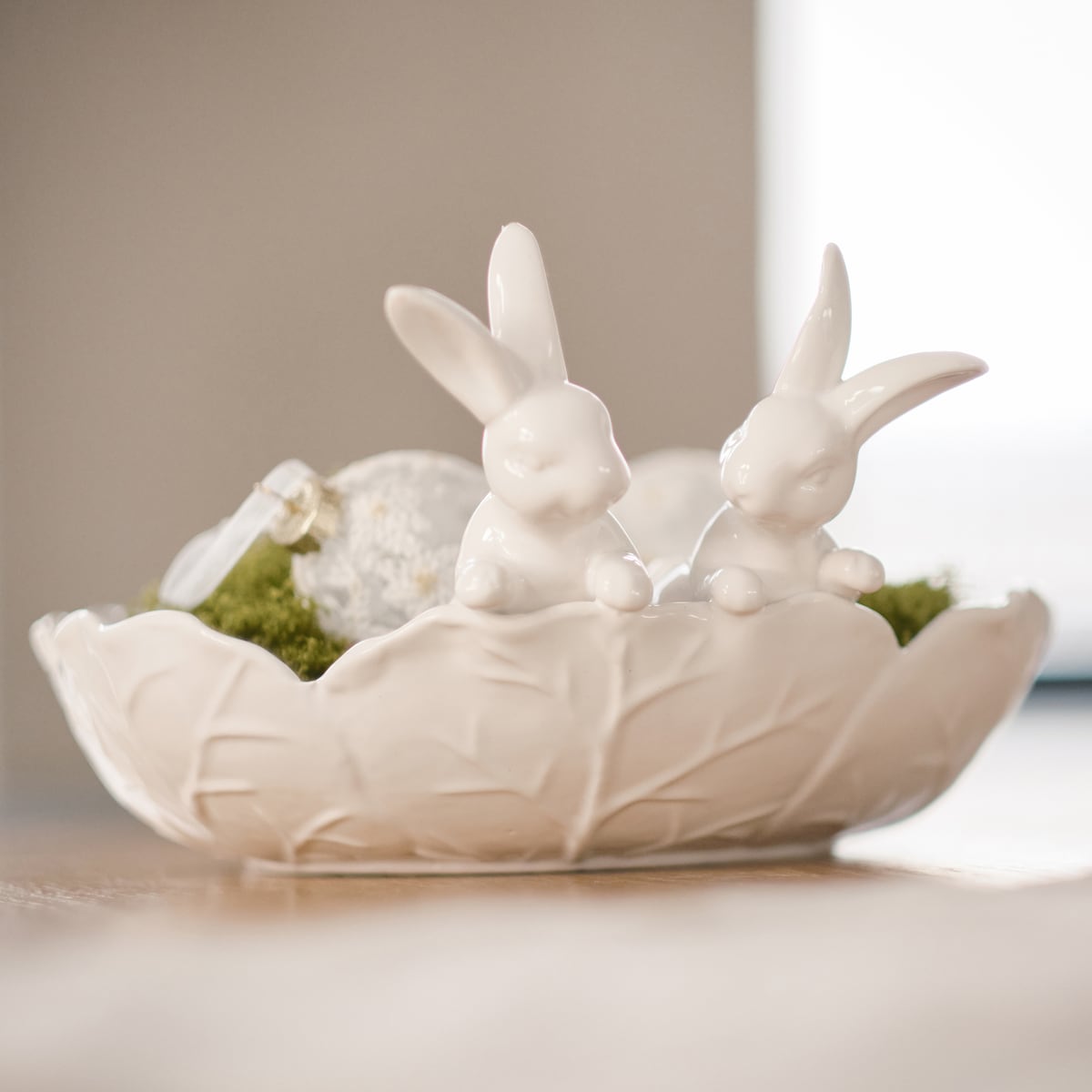 Misa Whitebunno z motywem warzyw i królika