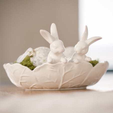 Misa Whitebunno z motywem warzyw i królika