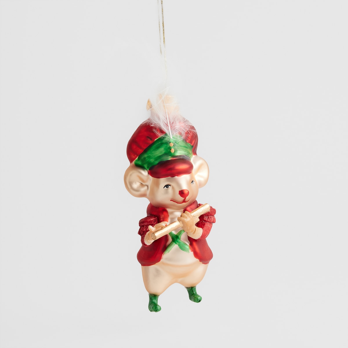 Bombka szklana Mousi z motywem zwierzęcym