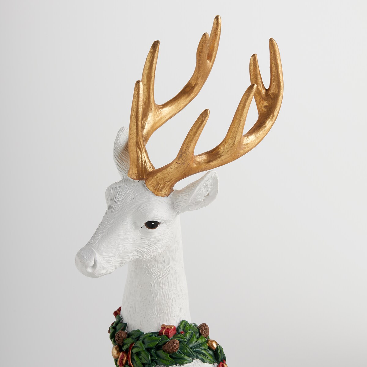 Figurka Wreathdeerio z motywem renifera