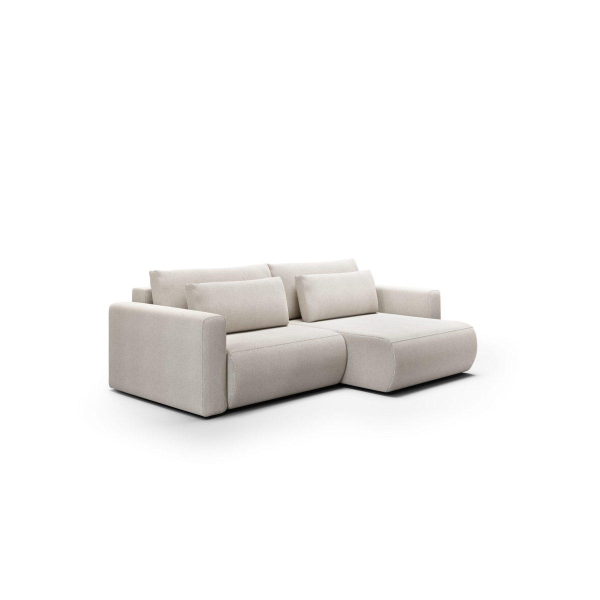 Narożnik WELLY z funkcją spania tkanina hydrofobowa Curio 84