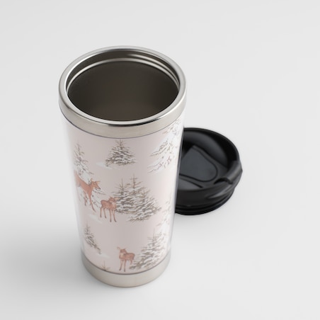 Kubek Termiczny Hirvos z motywem renifera