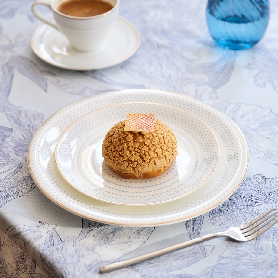 Talerz Obiadowy Cadena z motywem geometrycznym