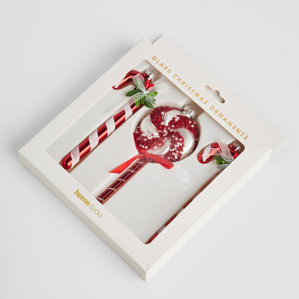 Komplet bombek szklanych Xmasstick